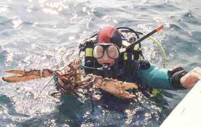 Historic diving equipment