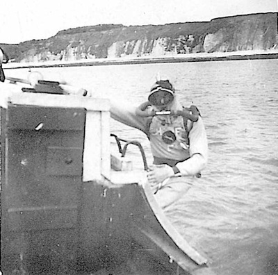 Early diving equipment